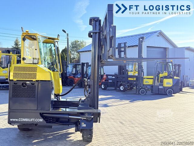 τετραπλής κατεύθυνσης περονοφόρο όχημα Combilift C3000XL DUPLEX SPREADER BEAM FREE LIFT