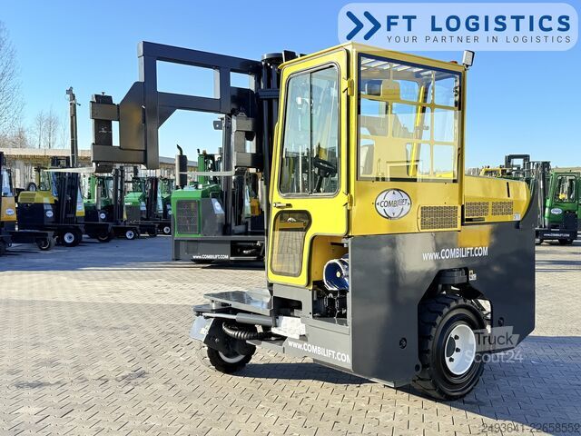 τετραπλής κατεύθυνσης περονοφόρο όχημα Combilift C3000XL DUPLEX SPREADER BEAM FREE LIFT