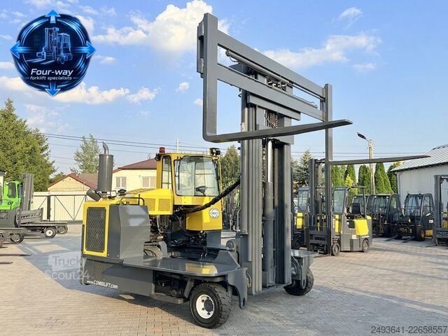 τετραπλής κατεύθυνσης περονοφόρο όχημα Combilift C8000 GAS TRIPLEX 7600 WIDE POSITIOER