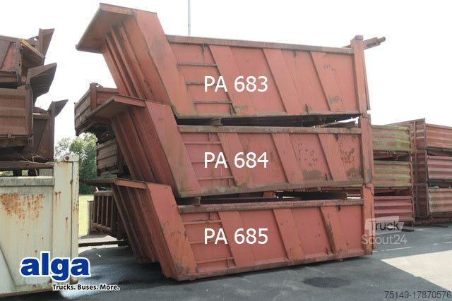 Ανατρεπόμενο φορτηγό Div. Stahl- Hinterkippmulde ca. 12 cbm