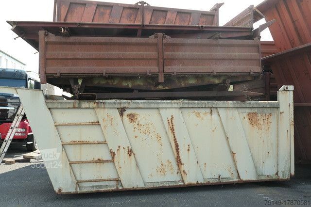 Ανατρεπόμενο φορτηγό Stahl - Hinterkippmulde ca. 17 cbm, Hilfsrahmen