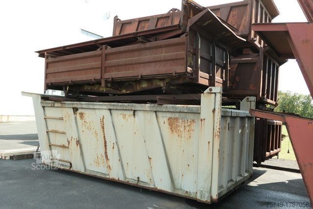 Ανατρεπόμενο φορτηγό Stahl - Hinterkippmulde ca. 17 cbm, Hilfsrahmen