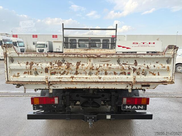 Komercinė transporto priemonė MAN LE 8.140 3-S-Kipper 2xAHK StHz Nutzlast 3150 kg