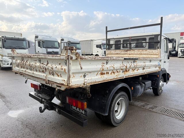 Komercinė transporto priemonė MAN LE 8.140 3-S-Kipper 2xAHK StHz Nutzlast 3150 kg