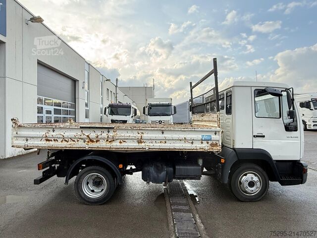 Komercinė transporto priemonė MAN LE 8.140 3-S-Kipper 2xAHK StHz Nutzlast 3150 kg