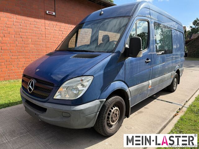 Furgoneta de caja alta MERCEDES-BENZ Sprinter 313 hoch+lang Mixto 5 Sitzer Klima AHK