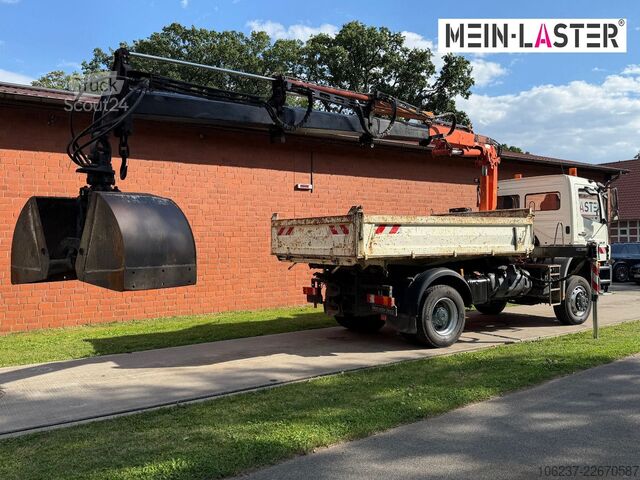 Camión volquete trilateral MERCEDES-BENZ 1829 4x4 Atlas 120.2E 13m-1t 5+6 StK +FB