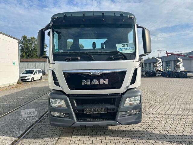 Вантажівка з відкритою платформою MAN TGS 26.400 /6x2 /Stahltransport / Lift Lenkachse