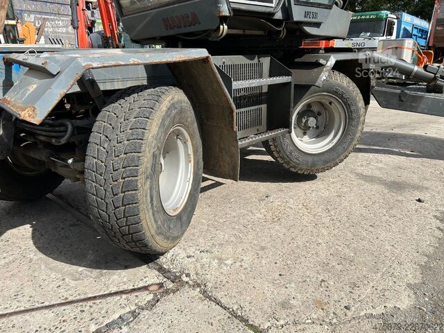 Мобільний екскаватор Hansa APZ 531 / 4x4x4 / Friedhofsbagger