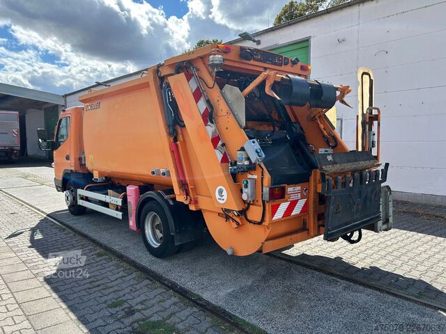 Skraldevogn MITSUBISHI FE Cante 7C18 / Zöller Micro XL 7 + Schüttung
