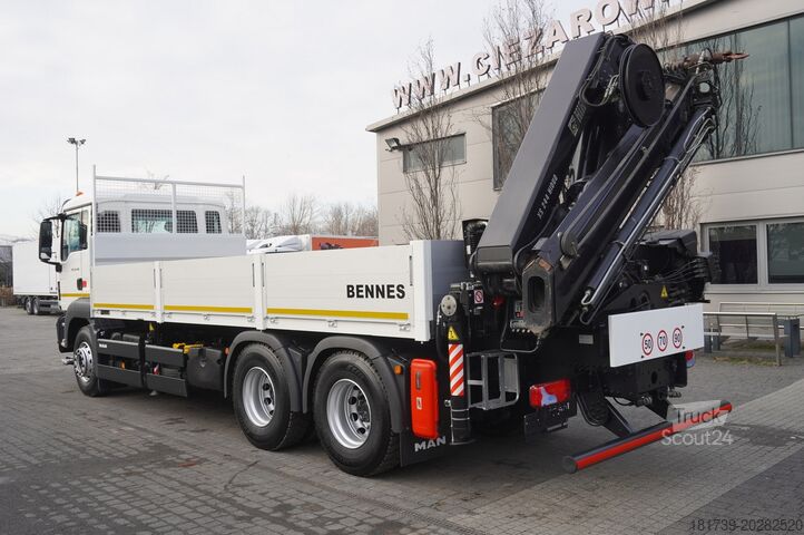 Široká strana s HDS MAN TGS 26.400/ HDS HIAB 244 EP-4 HIDUO 8.5t