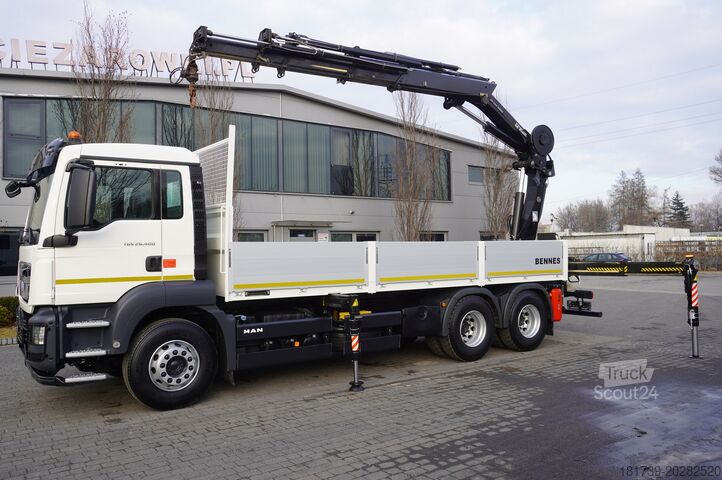 Široká strana s HDS MAN TGS 26.400/ HDS HIAB 244 EP-4 HIDUO 8.5t