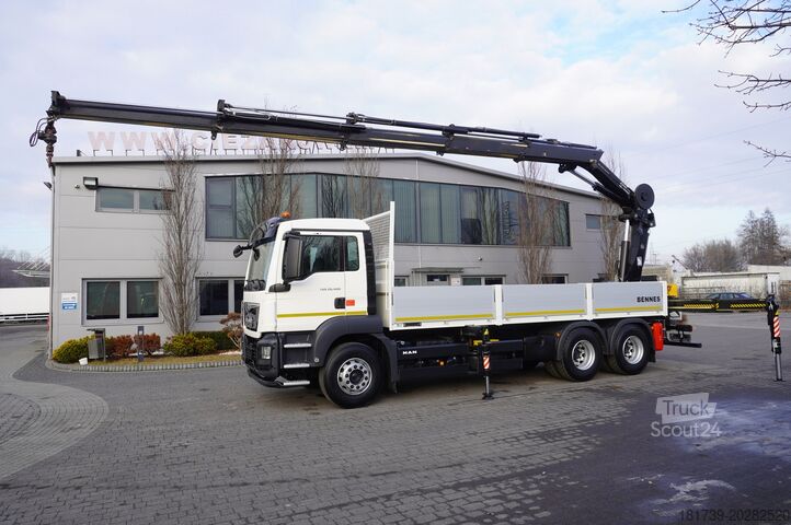 Široká strana s HDS MAN TGS 26.400/ HDS HIAB 244 EP-4 HIDUO 8.5t