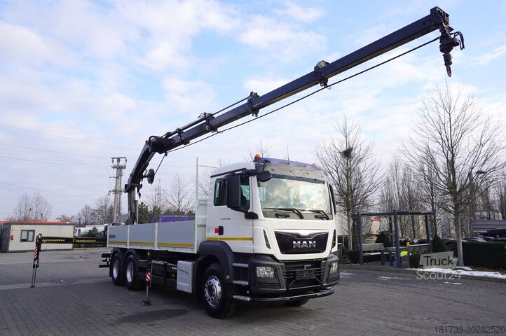 Široká strana s HDS MAN TGS 26.400/ HDS HIAB 244 EP-4 HIDUO 8.5t