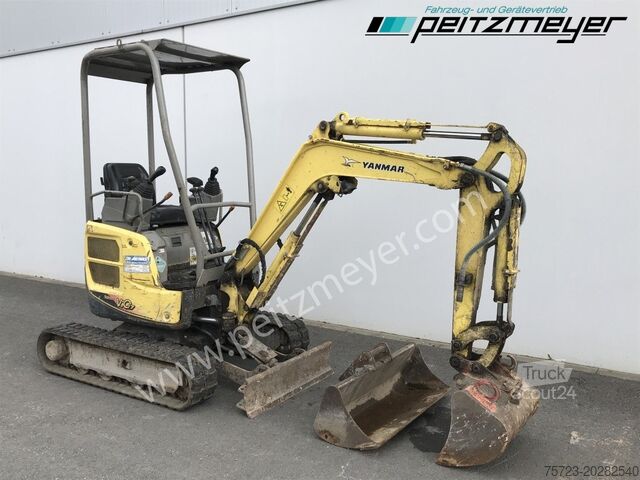 Minigrävare Yanmar MINIBAGGER Vio 17 verstellbares Fahrwerk