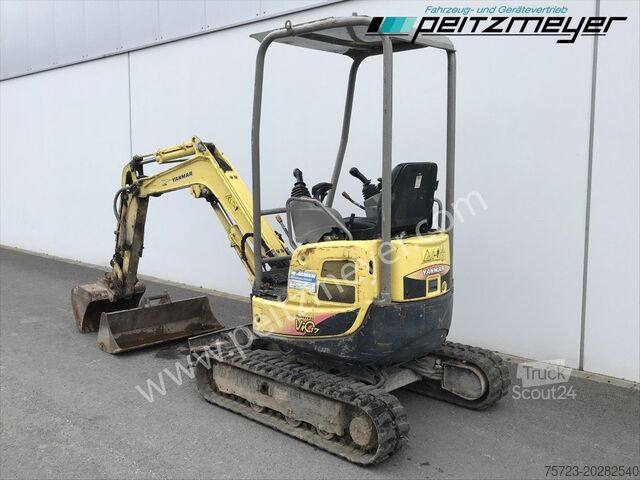 Minigrävare Yanmar MINIBAGGER Vio 17 verstellbares Fahrwerk