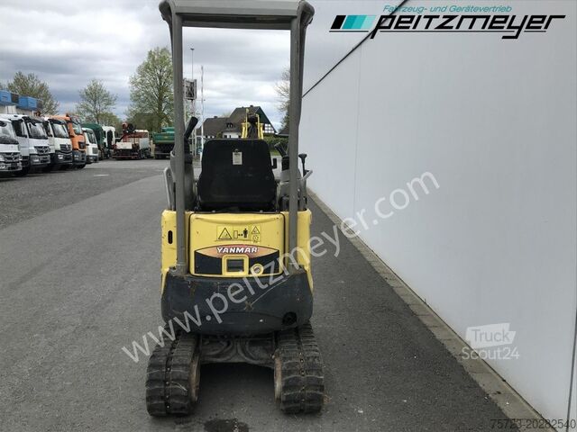 Minigrävare Yanmar MINIBAGGER Vio 17 verstellbares Fahrwerk