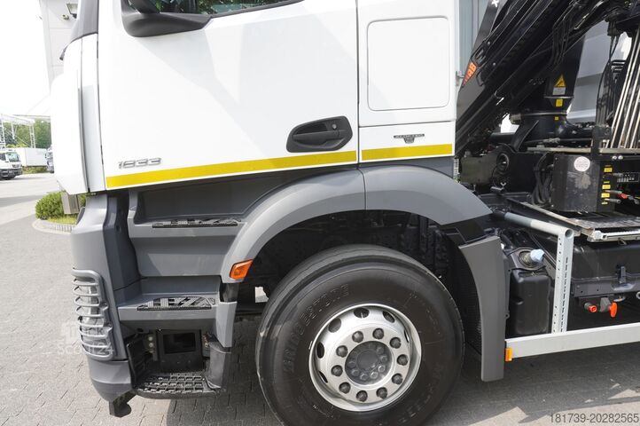 Tripusis savivartis su HDS Mercedes-Benz Arocs 1833 / 87,000 km!!! / Hds HIAB
