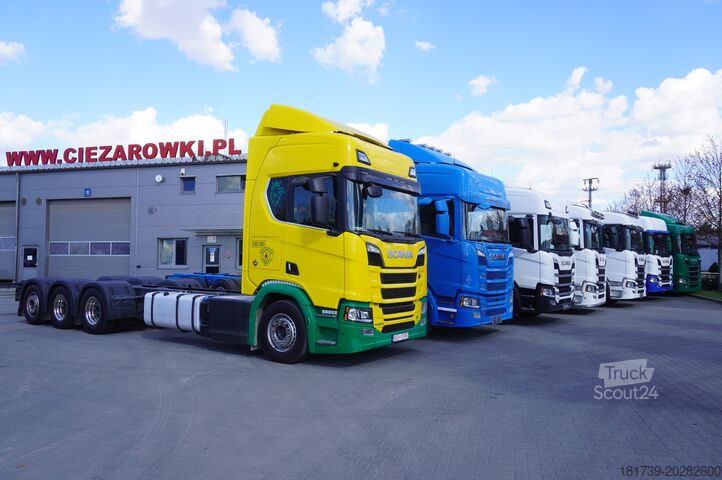 Važiuoklė SCANIA R650 V8 / 650 HP / Frame 8.8 m /