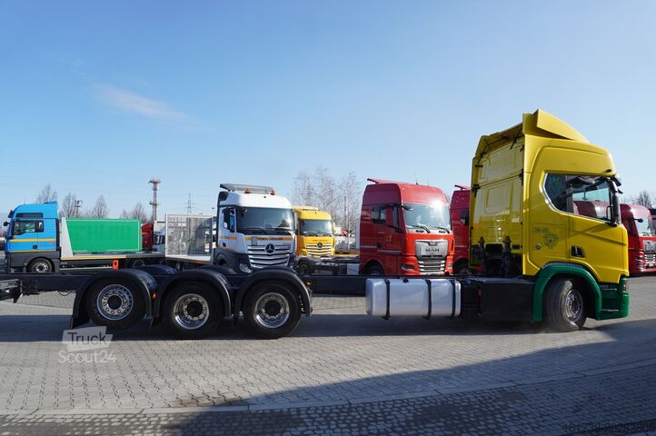 Įmontuotas rėmas SCANIA R650 V8 8x4/4 E6 / 2020 / frame 9.7 m