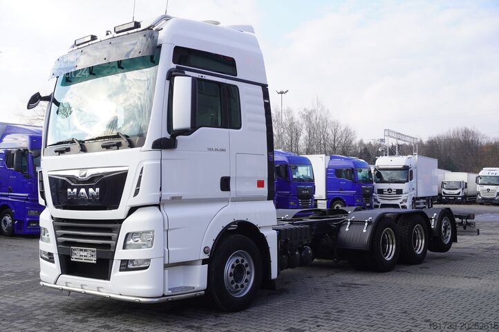 Eingebauter Rahmen MAN TGX 35.580 E6 8×4/4 – 8.8m chassis frame