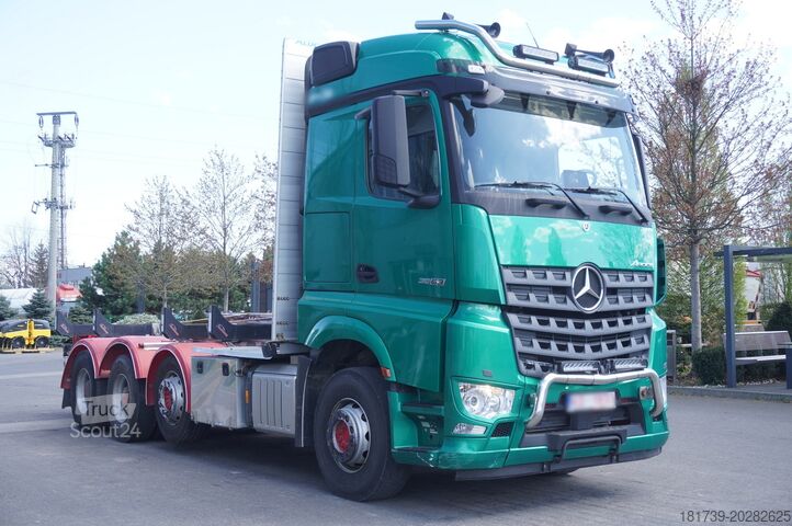 Platforma su atramomis Mercedes-Benz Arocs 3563 8 × 4 / 630 HP /steered axle