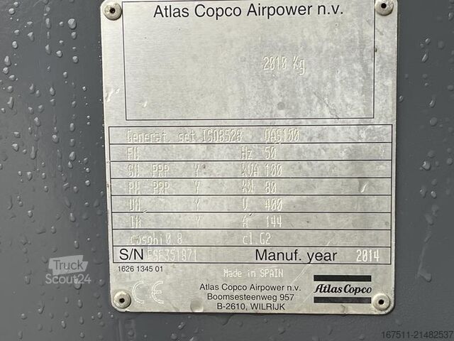 Aggregat Atlas Copco QAS 100