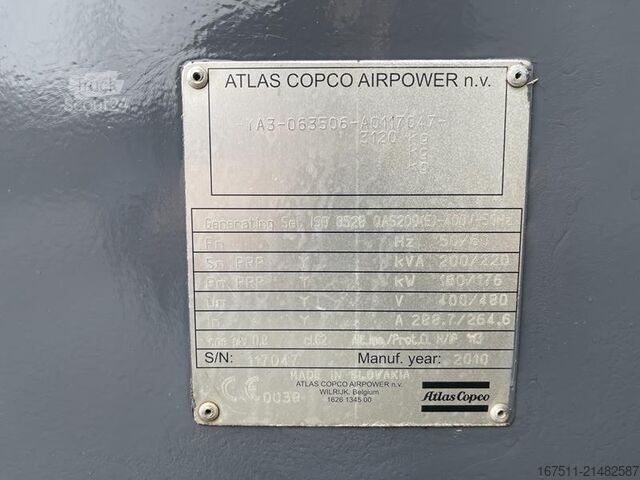 žvyras Atlas Copco QAS 200