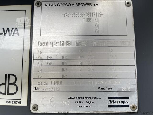 Aggregat Atlas Copco QAS 30