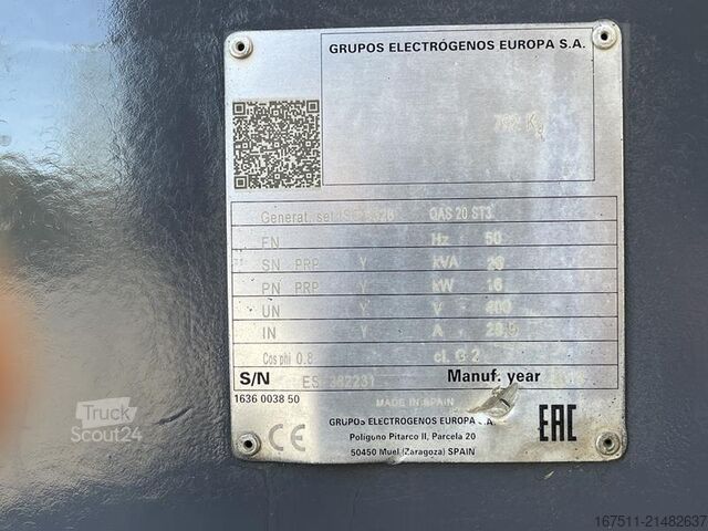 Aggregat Atlas Copco QAS 20 KD