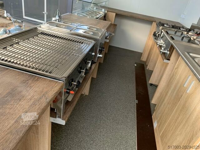 Prodejní přívěs Grillbar, Imbisswagen Imbissanhänger,