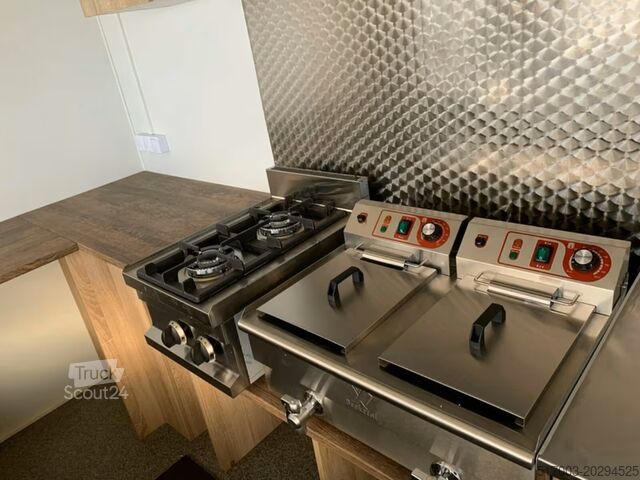Prodejní přívěs Grillbar, Imbisswagen Imbissanhänger,