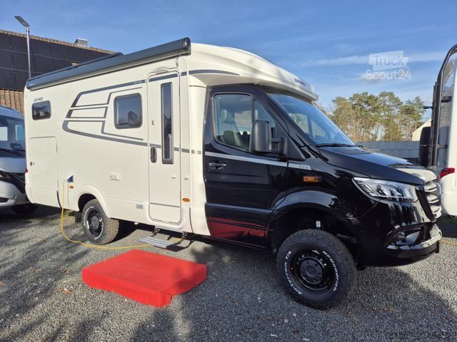 Polintegriran avtodom HYMER/ERIBA ML-T 580 190 PS / AHK abnehmbar / Allrad / 4,1 t