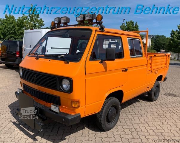 друго VOLKSWAGEN T3 Doka Pritsche Syncro 4x4/ AHK / 5 Sitze