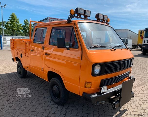 друго VOLKSWAGEN T3 Doka Pritsche Syncro 4x4/ AHK / 5 Sitze