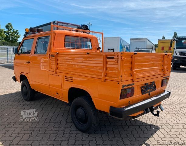 друго VOLKSWAGEN T3 Doka Pritsche Syncro 4x4/ AHK / 5 Sitze