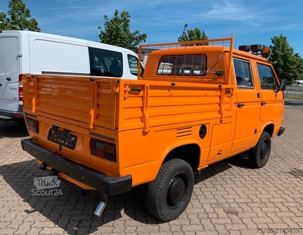 друго VOLKSWAGEN T3 Doka Pritsche Syncro 4x4/ AHK / 5 Sitze