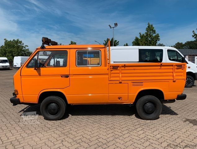 друго VOLKSWAGEN T3 Doka Pritsche Syncro 4x4/ AHK / 5 Sitze
