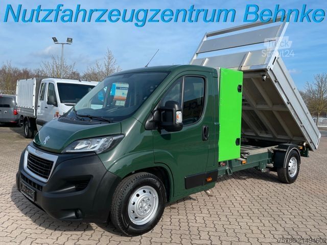 Furgão basculante PEUGEOT Boxer Kipper/ 121kw/ Staukasten/ AHK 3.0t/ AC