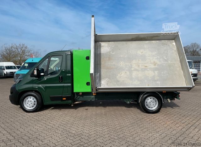 Furgão basculante PEUGEOT Boxer Kipper/ 121kw/ Staukasten/ AHK 3.0t/ AC