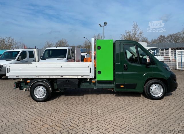 Furgão basculante PEUGEOT Boxer Kipper/ 121kw/ Staukasten/ AHK 3.0t/ AC