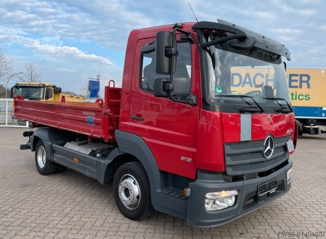 Kombi s prekucnikom MERCEDES-BENZ Atego 818 / Meiller/ 2xAHK/ AC/ 3 Sitze/ 23 Tkm