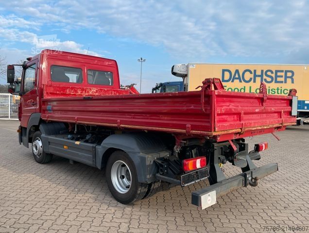 Kombi s prekucnikom MERCEDES-BENZ Atego 818 / Meiller/ 2xAHK/ AC/ 3 Sitze/ 23 Tkm