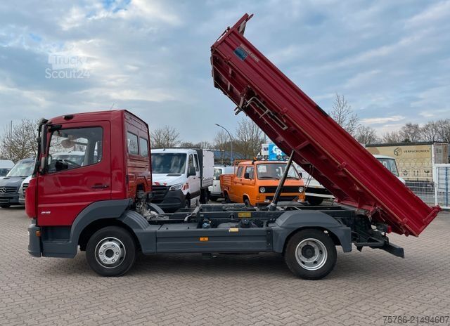 Kombi s prekucnikom MERCEDES-BENZ Atego 818 / Meiller/ 2xAHK/ AC/ 3 Sitze/ 23 Tkm