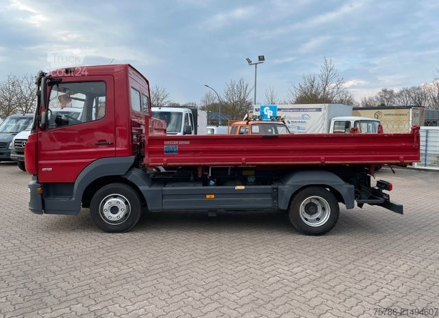 Kombi s prekucnikom MERCEDES-BENZ Atego 818 / Meiller/ 2xAHK/ AC/ 3 Sitze/ 23 Tkm