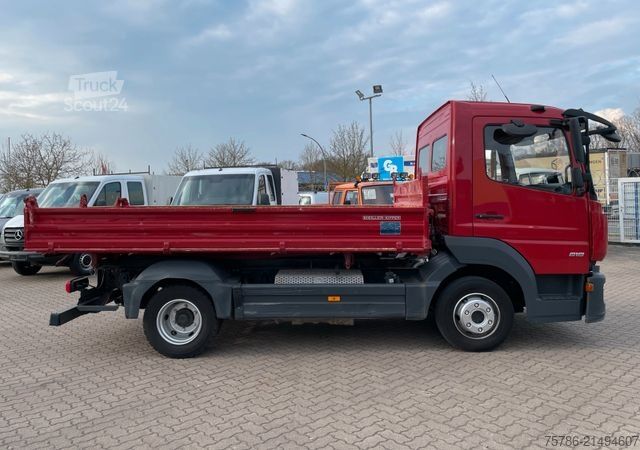 Kombi s prekucnikom MERCEDES-BENZ Atego 818 / Meiller/ 2xAHK/ AC/ 3 Sitze/ 23 Tkm