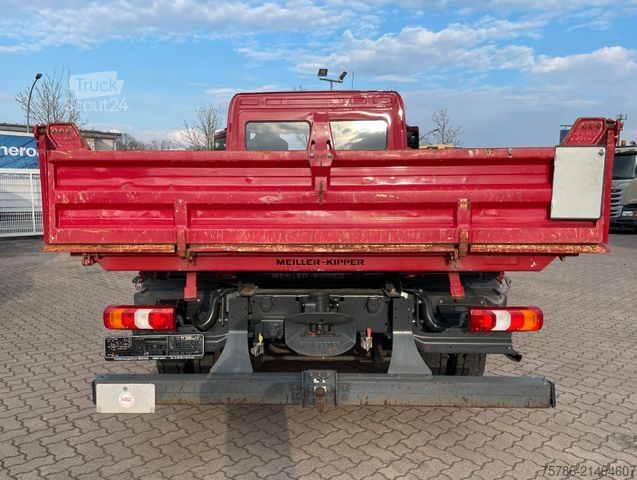 Kombi s prekucnikom MERCEDES-BENZ Atego 818 / Meiller/ 2xAHK/ AC/ 3 Sitze/ 23 Tkm