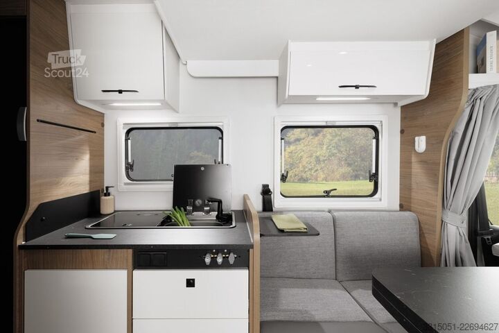Half-integraal camper CORIGON T 70 LS Markise+Skyroof+Leder