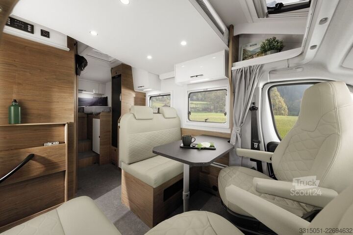 Polointegrovaný obytný vůz CORIGON T 70 S Hubbett+Markise+Skyroof