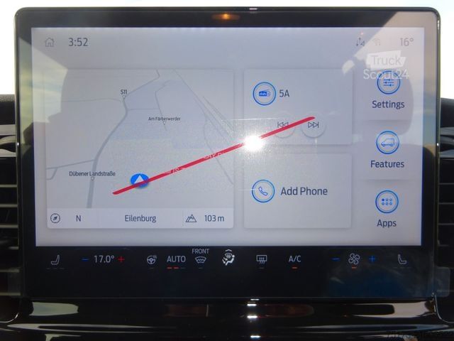 Miniautocarro FORD Transit Kombi 350 L3H2 Trend 360Kam Navi 9Sitz